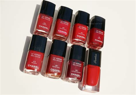 vernis chanel lotus rouge